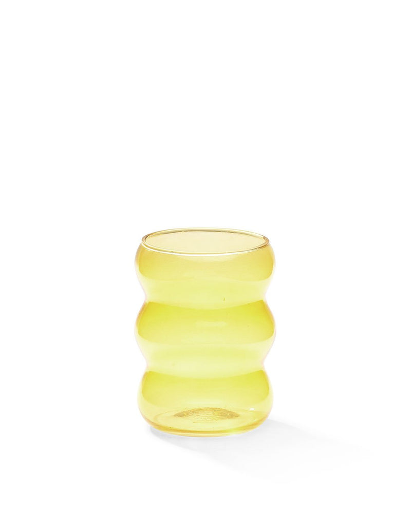 Bubble vandglas/vase - Lemonade yellow - FEW Design